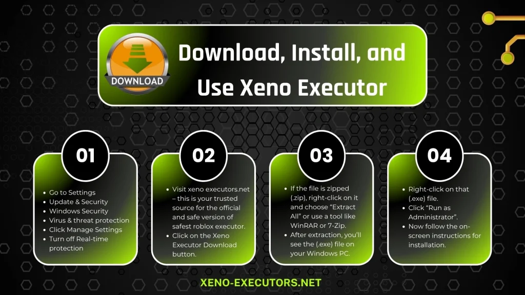 Download and install Xeno Executor