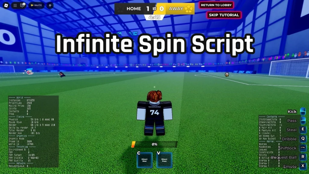 Infinite Spin Script