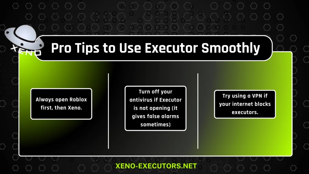Pro Tips to Use Executor Smoothly